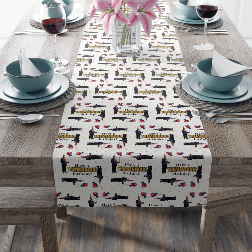 Tremendous Trump Birthday Table Runner - Decor, Dining, Table Decor - EpiAl's Shop