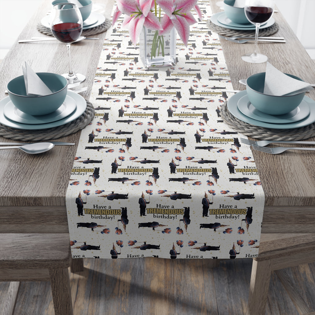 Tremendous Trump Birthday Table Runner - Decor, Dining, Table Decor - EpiAl's Shop