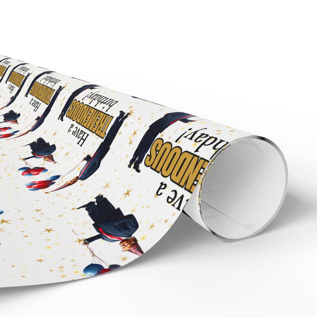 Tremendous Trump Birthday Wrapping Paper - Paper Products, Gift Wrapping Paper - EpiAl's Shop