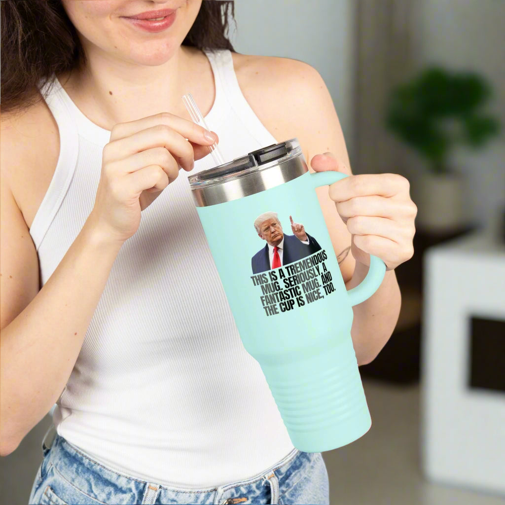Tremendous Trump - Inspired Mug, 40oz - Drinkware, Travel Mugs - EpiAl's Shop
