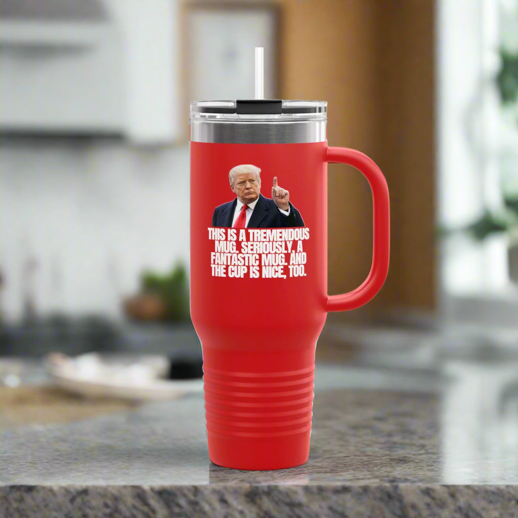 Tremendous Trump - Inspired Mug, 40oz - Drinkware, Travel Mugs - EpiAl's Shop