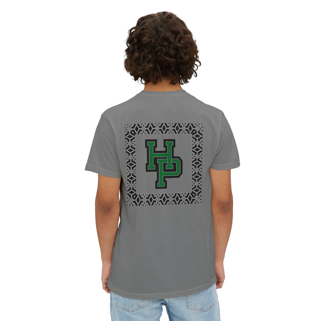 Trendy HP Broncos Unisex Garment - Dyed Pocket T-Shirt - Clothing, T-shirts - EpiAl's Shop