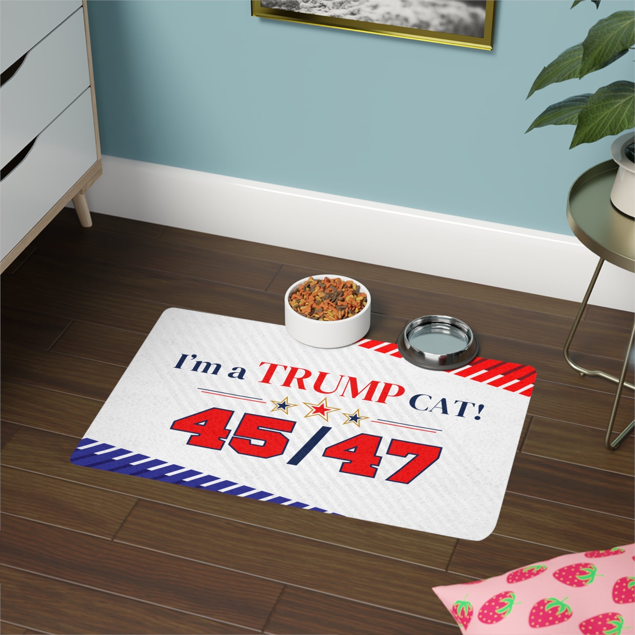 Trump 45 47 Cat Food Mat (12x18) - Pet Supplies - EpiAl's Shop
