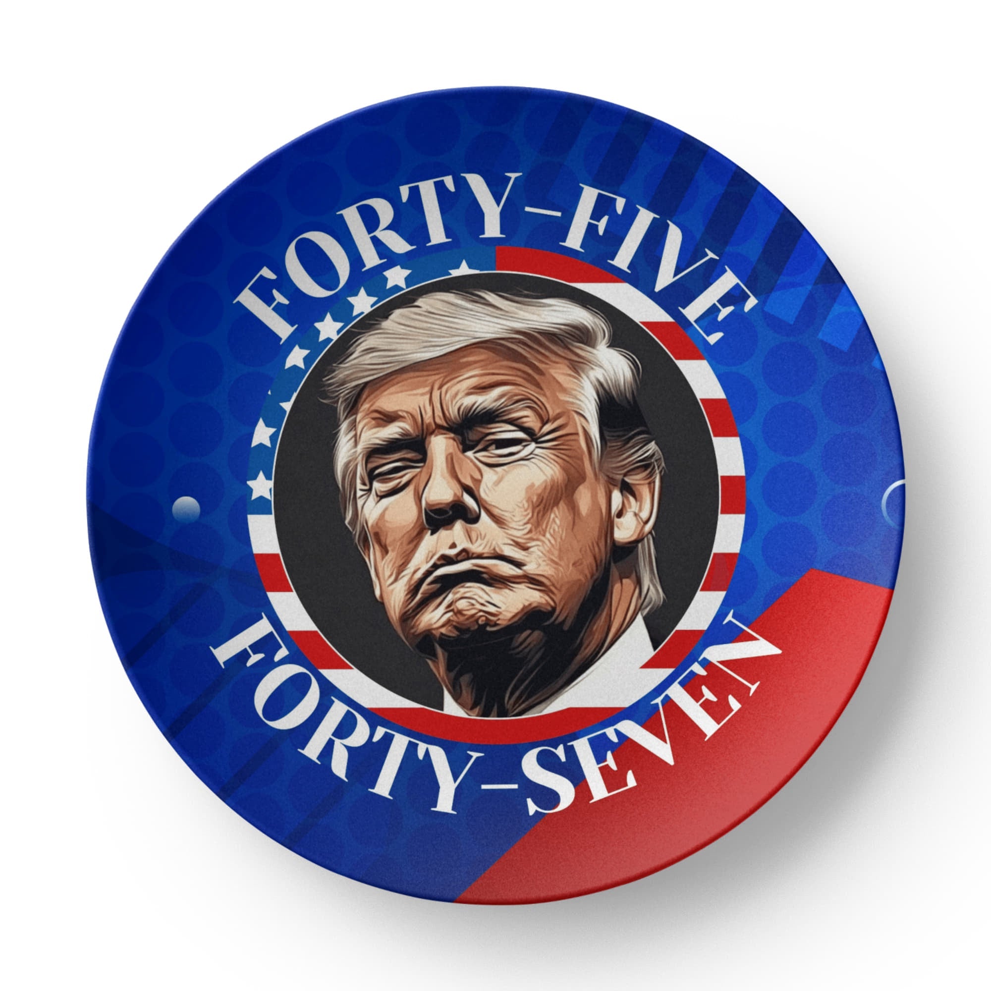 Trump 45 47 Collectible Dinner Plate - Decor, Kitchen & Dining, Plates - EpiAl's Shop