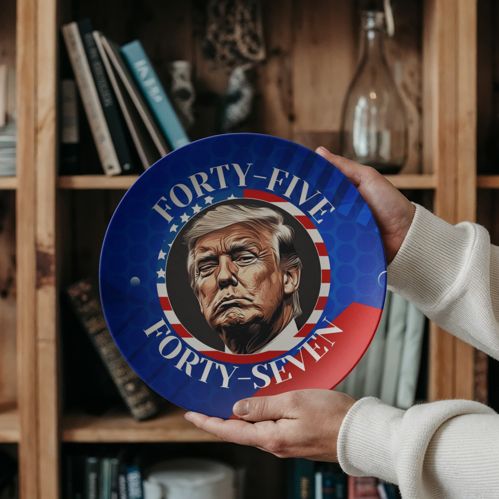 Trump 45 47 Collectible Dinner Plate - Decor, Kitchen & Dining, Plates - EpiAl's Shop