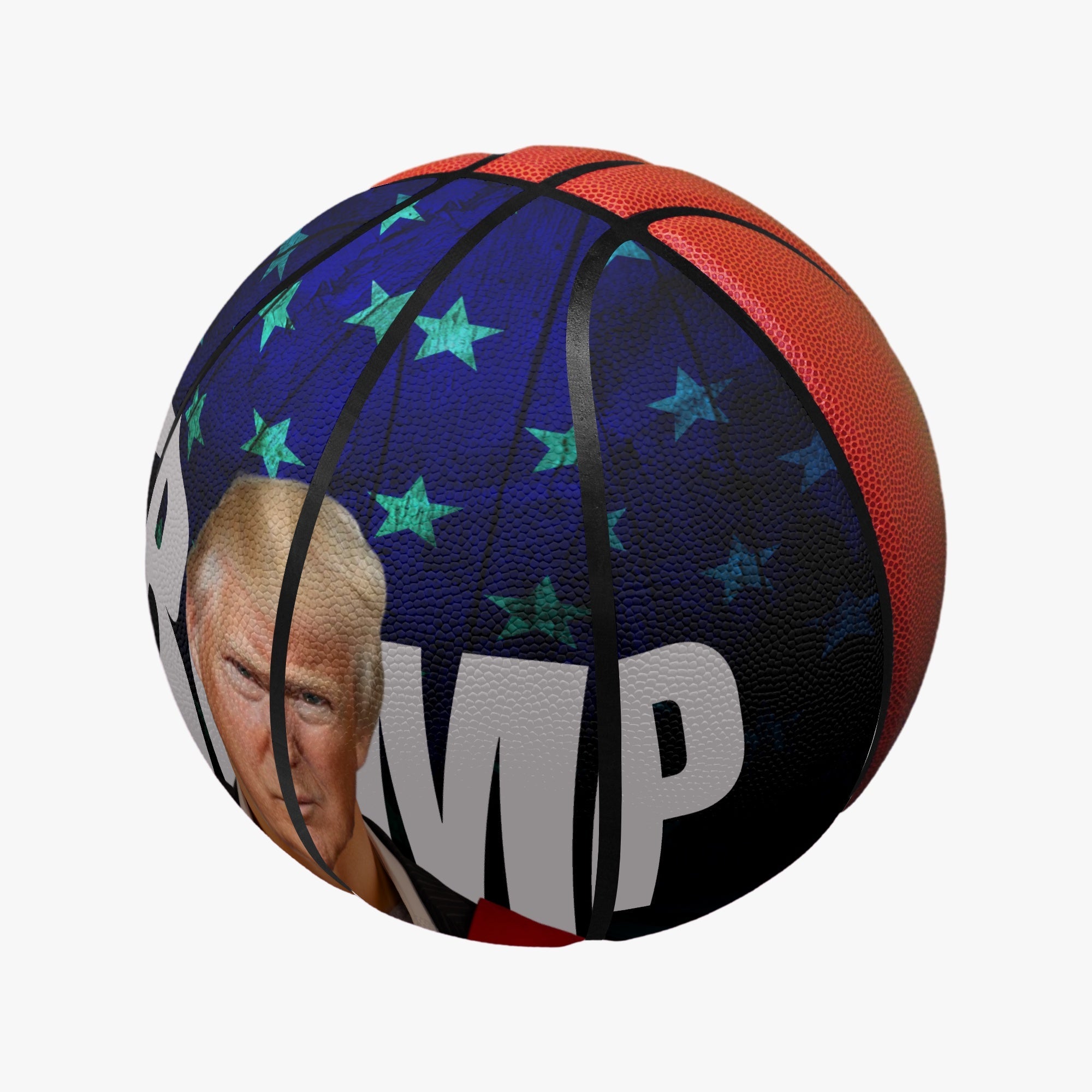 Trump 47 Basketball - Four Panel Printed - Toys & Games, Basketballs - EpiAl's Shop