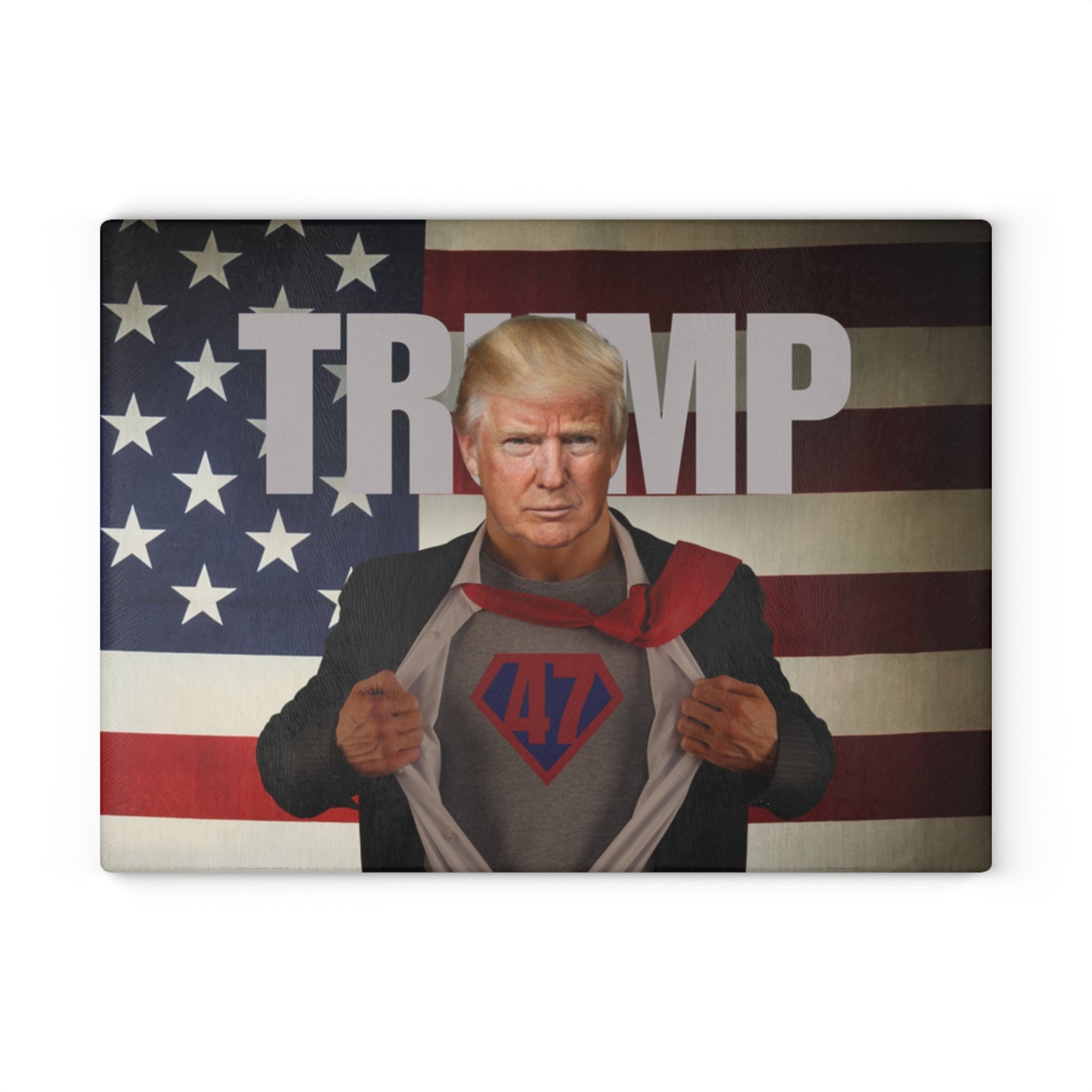Trump 47 Glass Cutting Board - Decor, Kitchen, Cutting Boards - EpiAl's Shop
