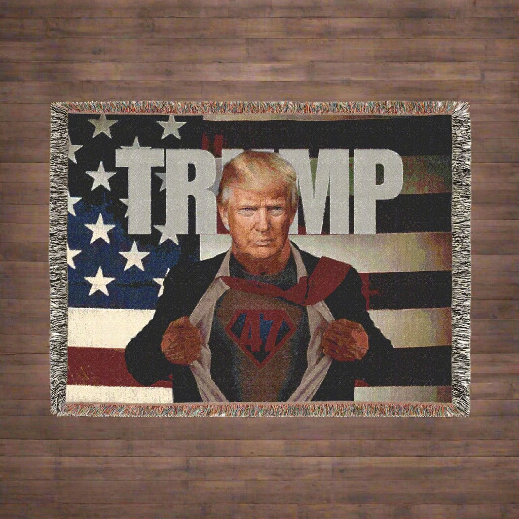 Trump 47 Landscape Woven Blanket - Decor, Blankets & Comforters - EpiAl's Shop