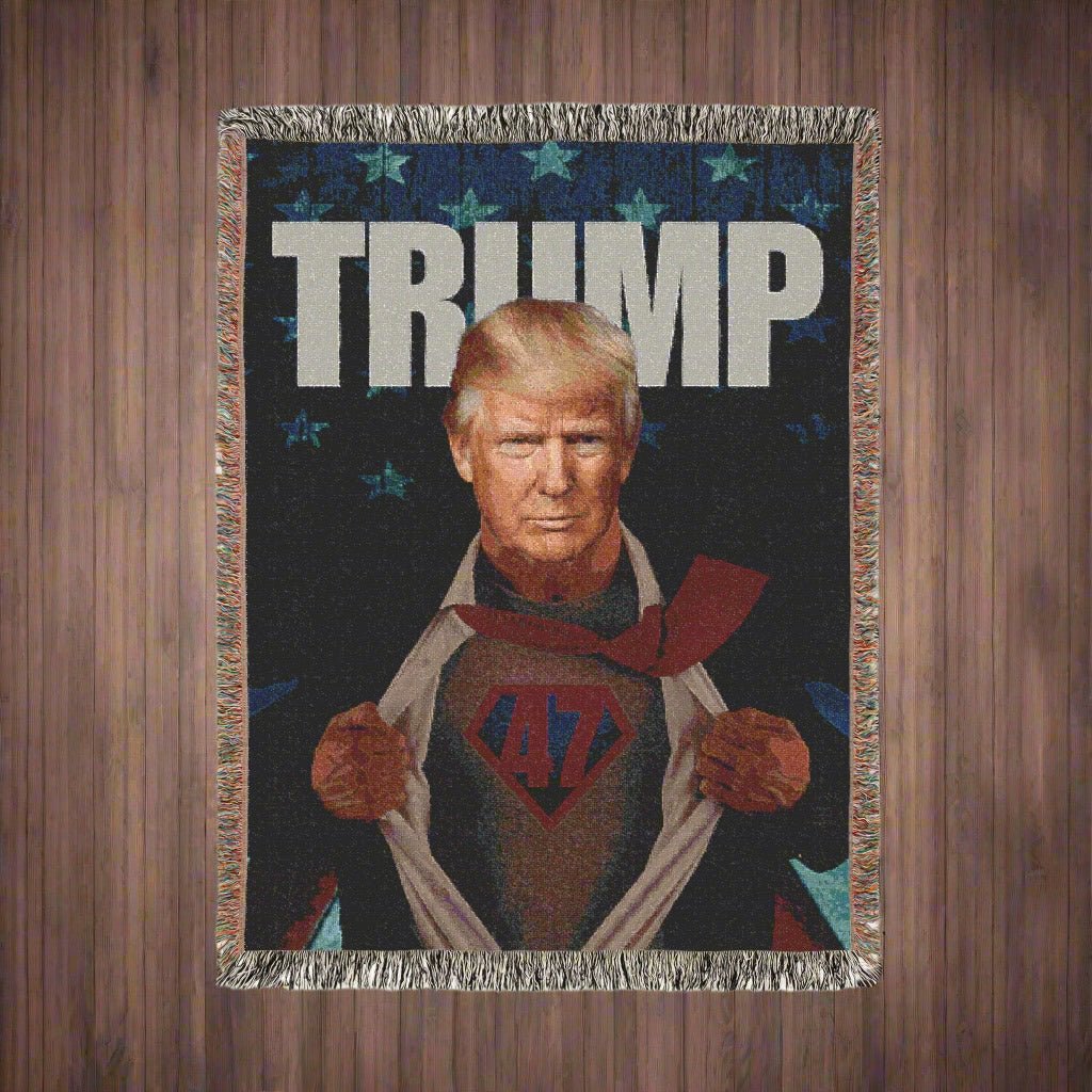 Trump 47 Woven Blanket - Decor, Blankets & Comforters - EpiAl's Shop