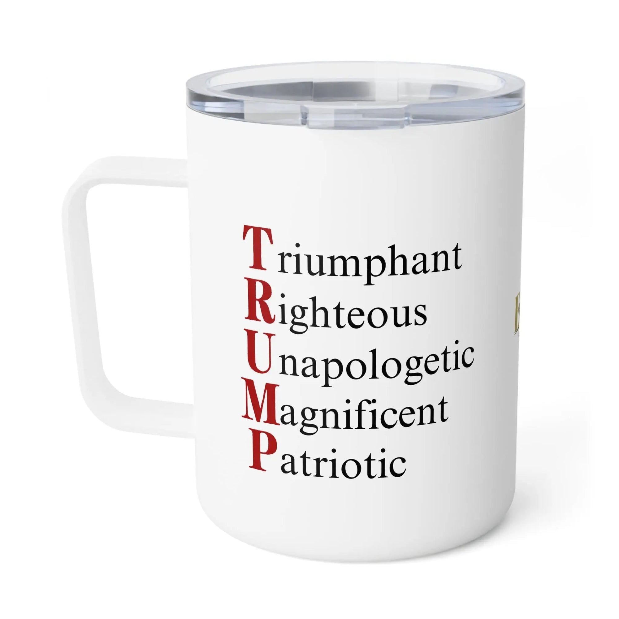 Trump Acronym Insulated Coffee Mug - 10oz - Drinkware, Coffee Mugs - EpiAl's Shop
