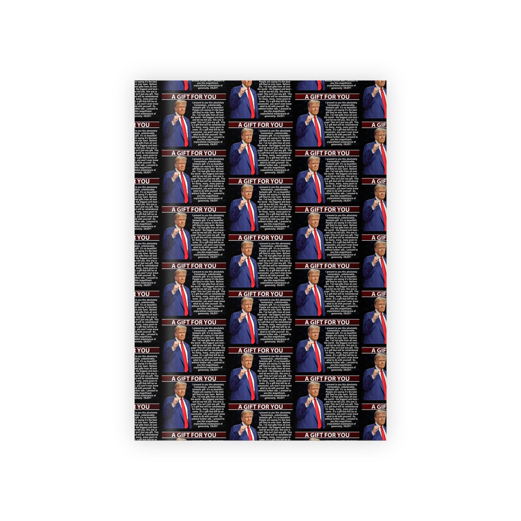 Trump All Occasion Gift Wrapping Paper Rolls, 1pc - Paper Products, Gift Wrapping Paper - EpiAl's Shop