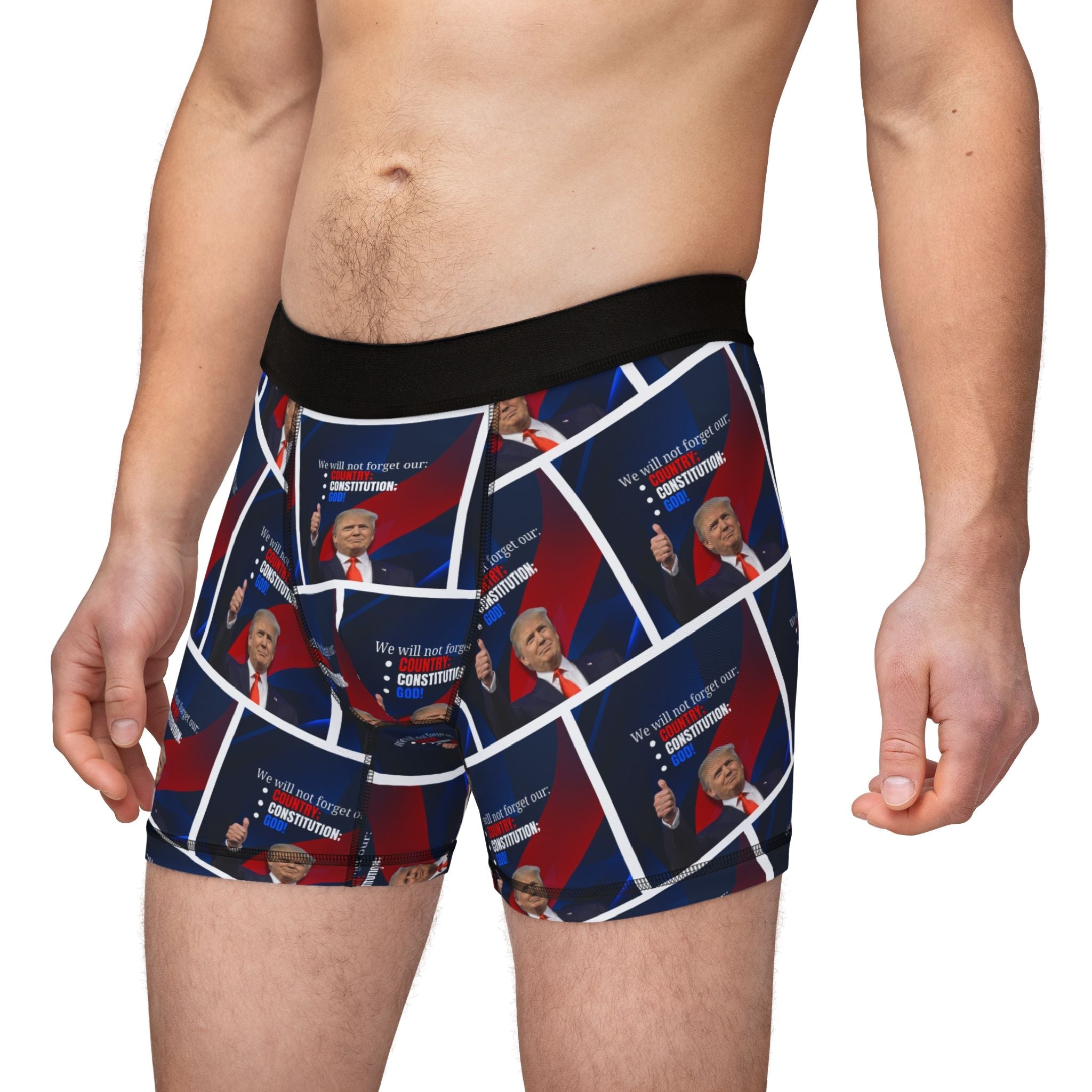 Trump Country Constitution God Men's Boxers - Clothing, Underwear - EpiAl's Shop