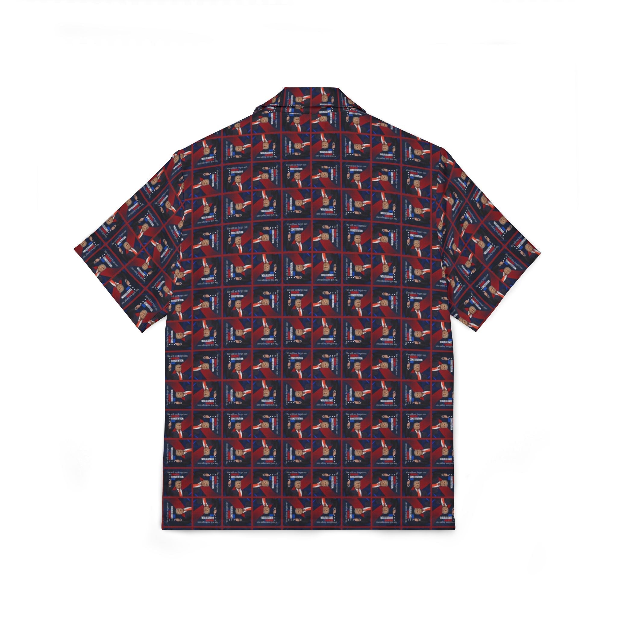 Trump Country Constitution God Men's Hawaiian Camp Shirt - Clothing, Hawaiian Style Shirts - EpiAl's Shop
