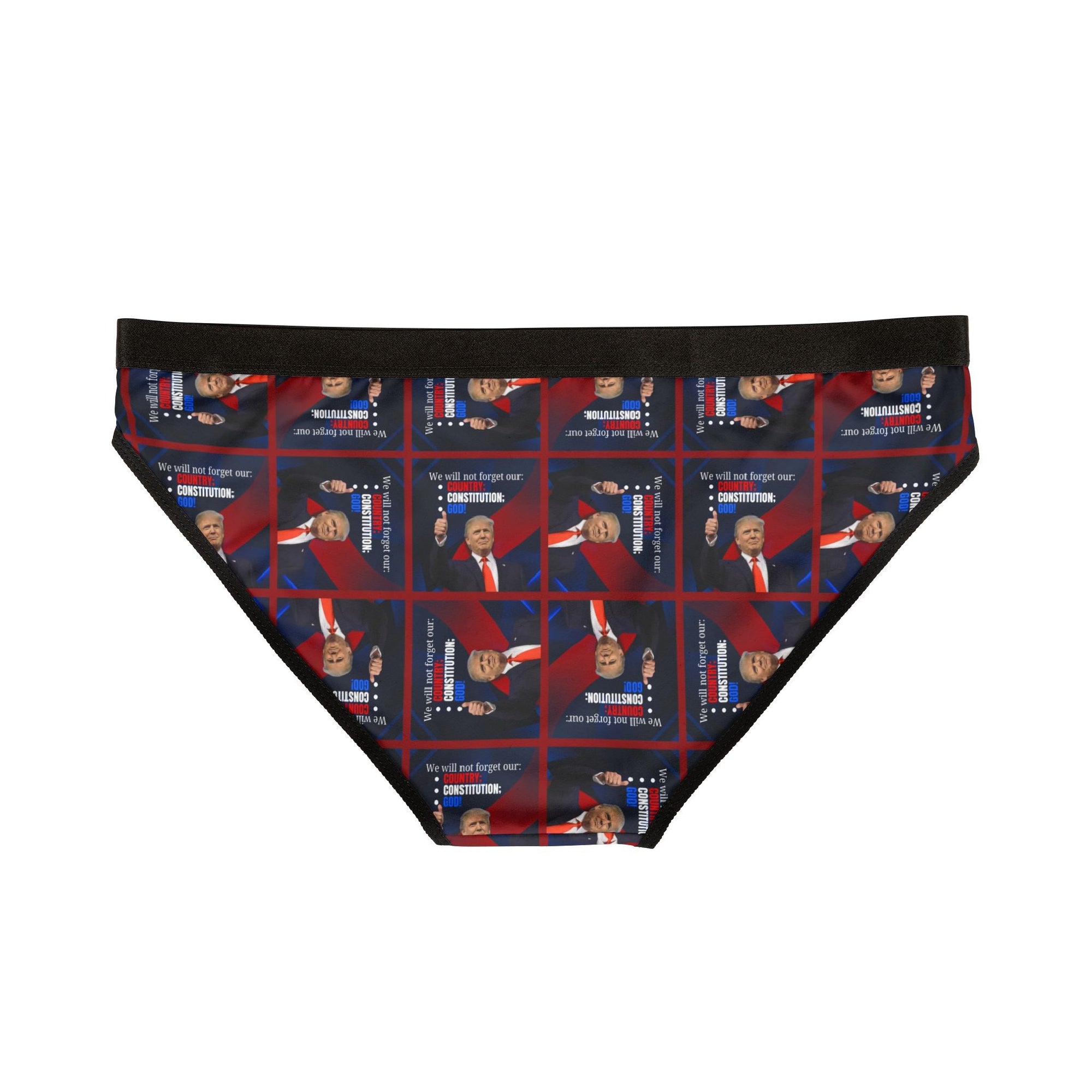 Trump Country Constitution God Pattern Women's Underwear - Clothing, Underwear - EpiAl's Shop