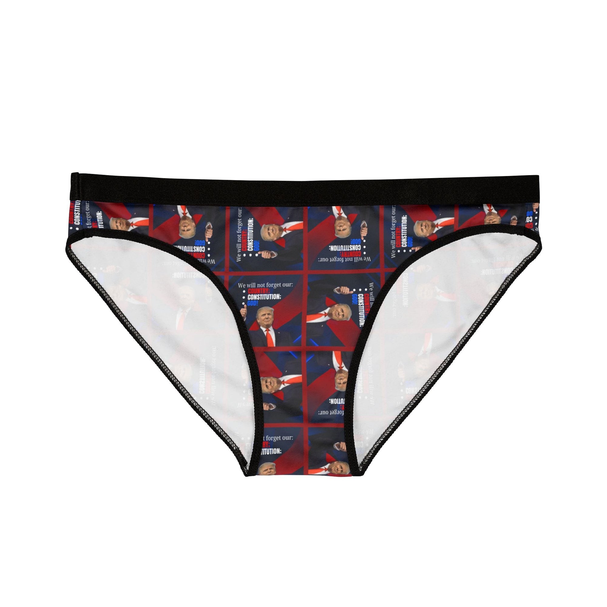 Trump Country Constitution God Pattern Women's Underwear - Clothing, Underwear - EpiAl's Shop