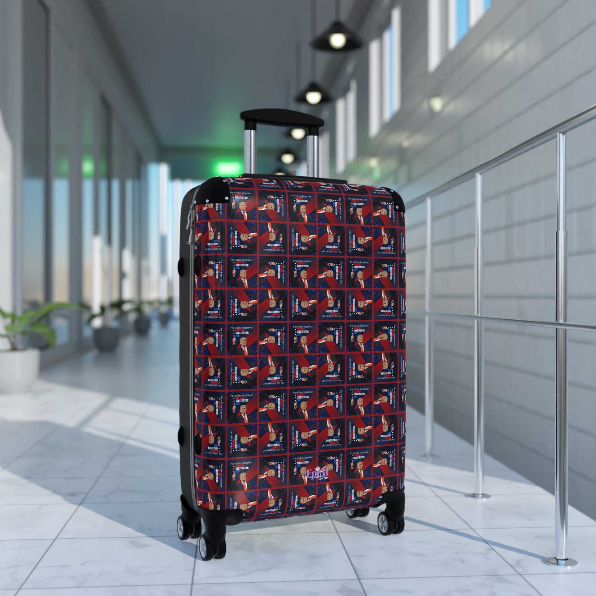 Trump Country Constitution God Patterned Suitcase - Bags, Suitcases - EpiAl's Shop