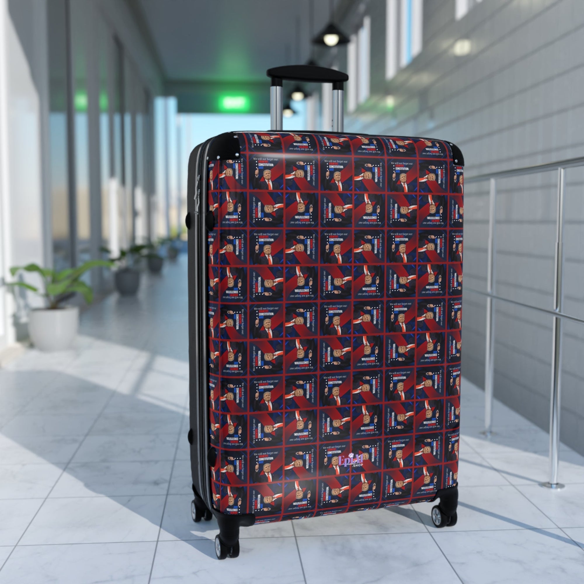 Trump Country Constitution God Patterned Suitcase - Bags, Suitcases - EpiAl's Shop