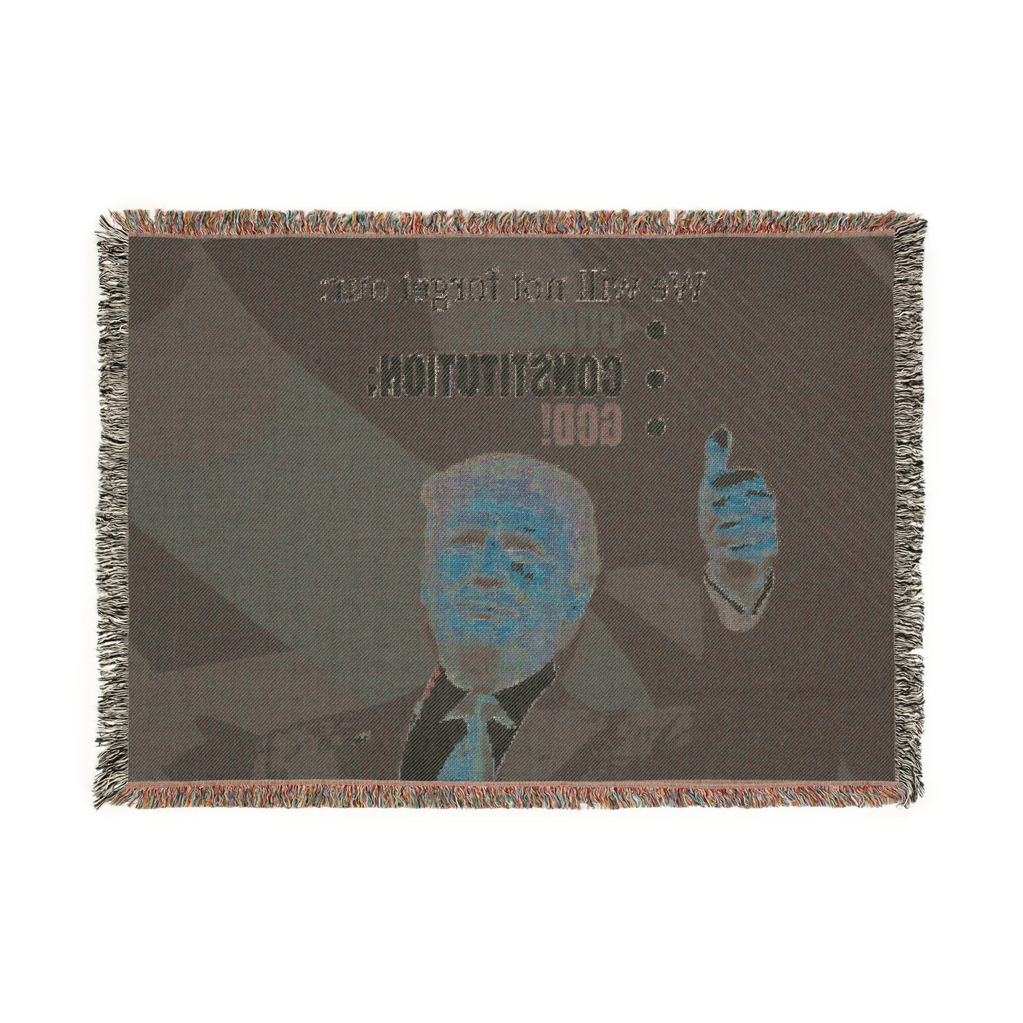 Trump Country Constitution God Woven Blanket - Decor, Blankets & Comforters - EpiAl's Shop
