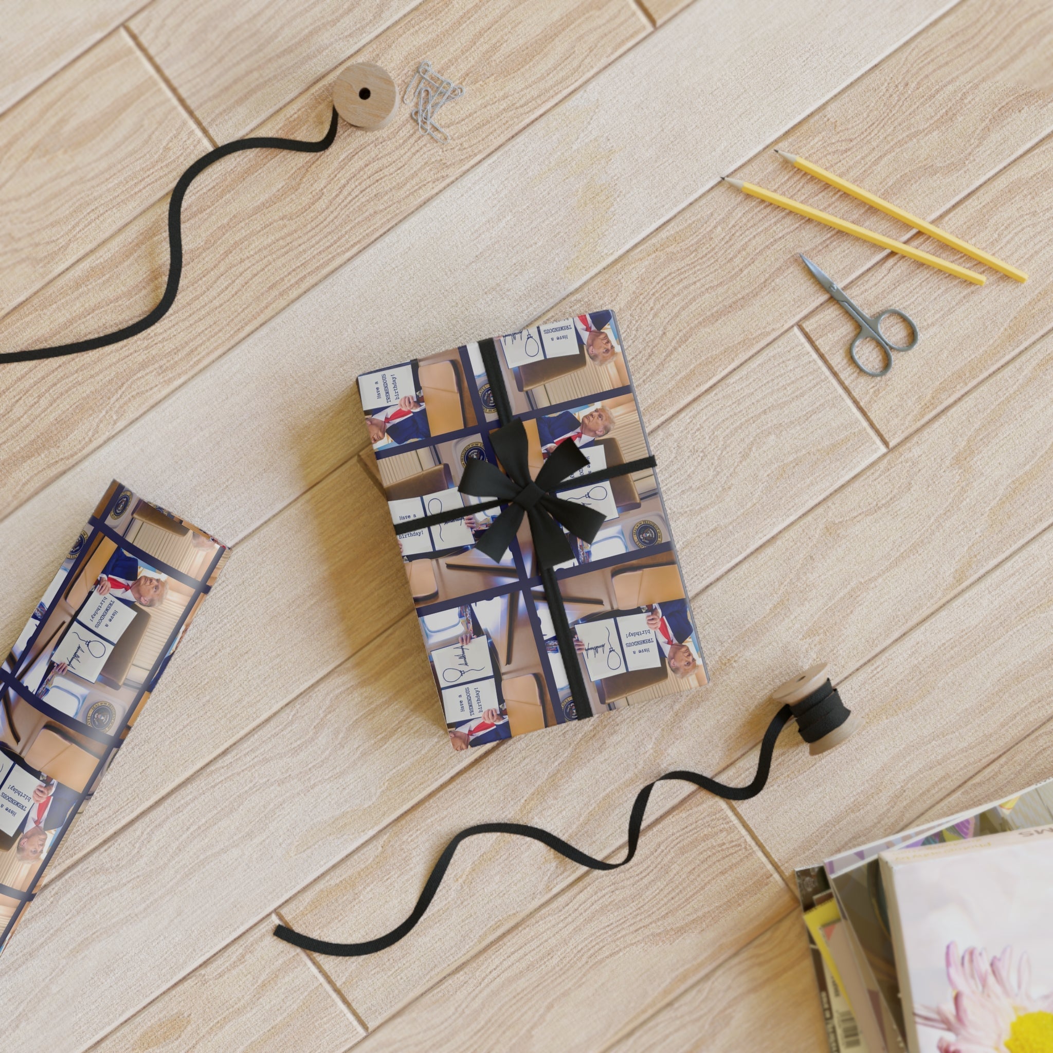 Trump Executive Order Gift Wrapping Paper Roll | 1pc - Paper Products, Gift Wrapping Paper - EpiAl's Shop