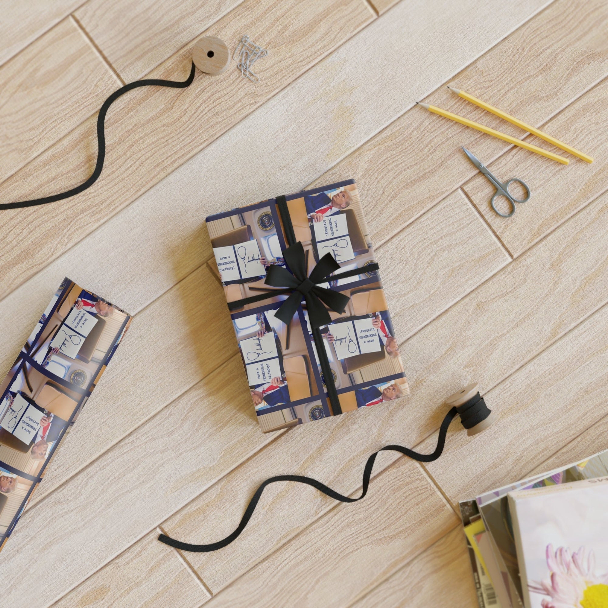 Trump Executive Order Gift Wrapping Paper Roll | 1pc - Paper Products, Gift Wrapping Paper - EpiAl's Shop