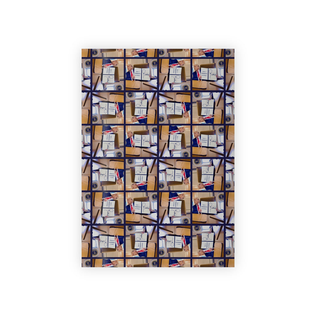 Trump Executive Order Gift Wrapping Paper Roll | 1pc - Paper Products, Gift Wrapping Paper - EpiAl's Shop