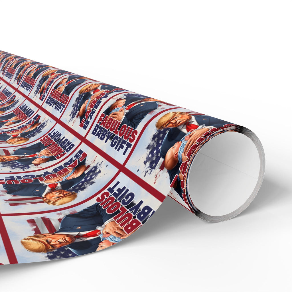 Trump Fabulous Baby Gift Wrapping Paper - Paper Products, Gift Wrapping Paper - EpiAl's Shop