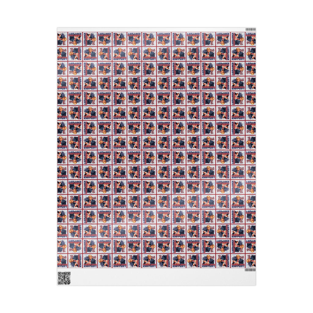 Trump Fabulous Baby Gift Wrapping Paper - Paper Products, Gift Wrapping Paper - EpiAl's Shop
