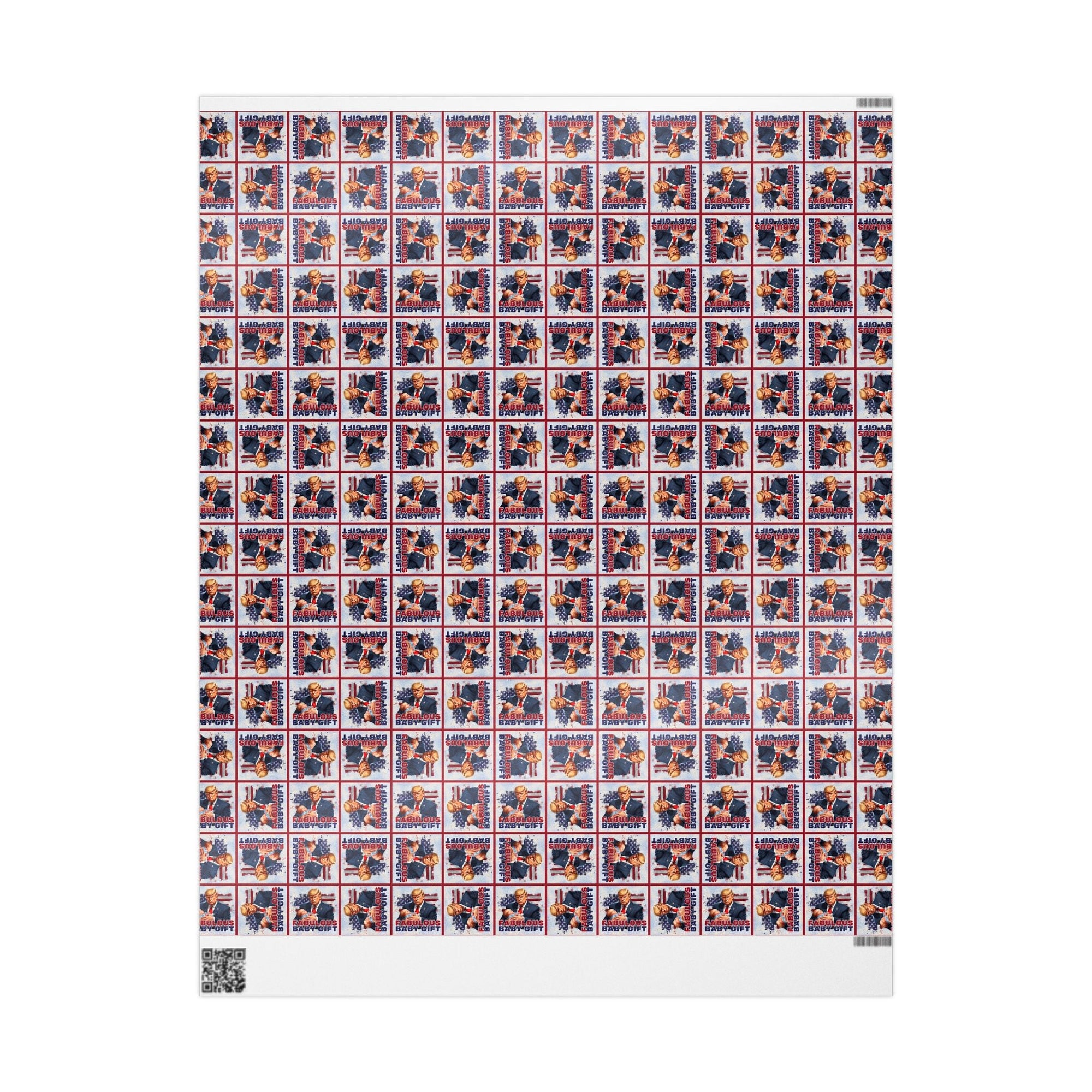 Trump Fabulous Baby Gift Wrapping Paper - Paper Products, Gift Wrapping Paper - EpiAl's Shop