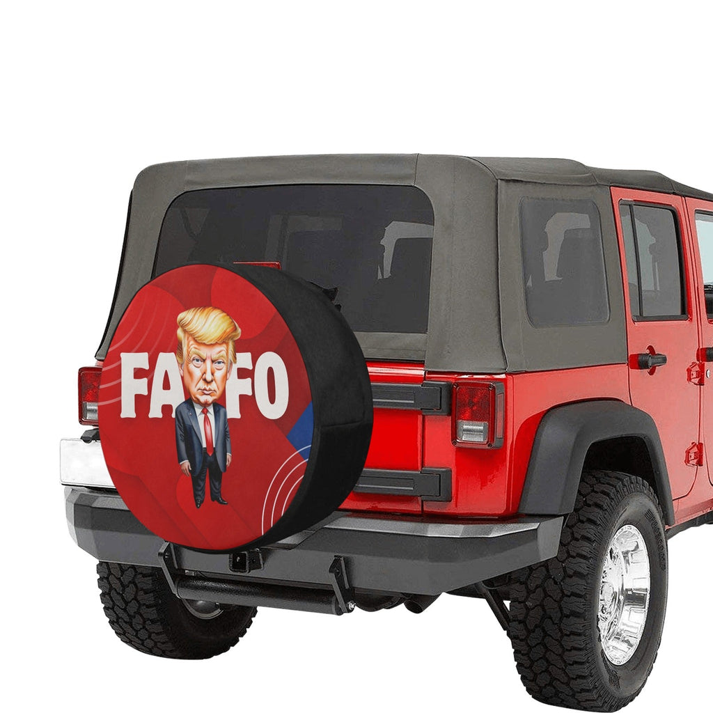 Trump FAFO Spare Tire Cover (Large)(17") - Accessories, Auto, Spare Tire Covers - EpiAl's Shop