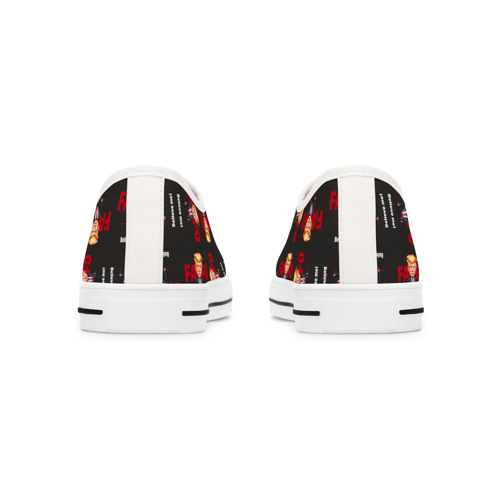 Trump FAFO Trendy Women's Low Top Sneakers - Shoes & Sneakers - EpiAl's Shop