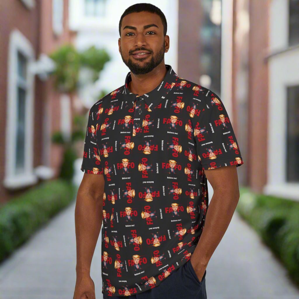 Trump FAFO Unisex Polo Shirt - Clothing, Polo Shirts - EpiAl's Shop