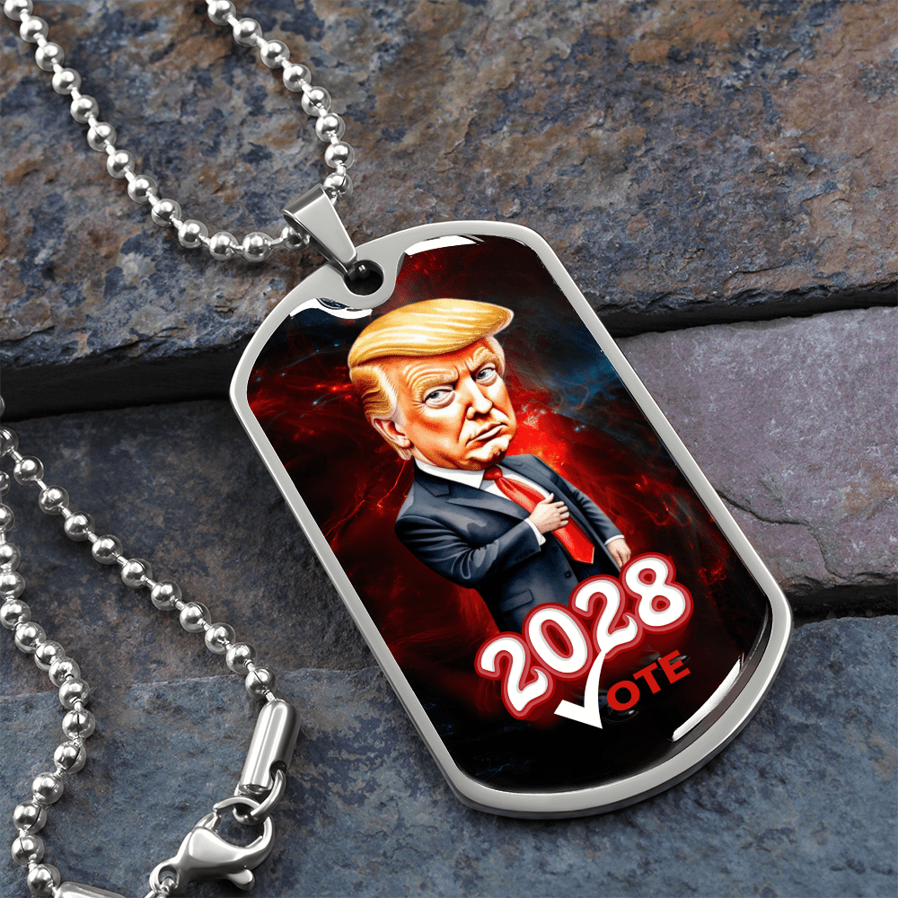 Trump for President 2028 Necklace - Jewelry, Necklaces - EpiAl's Shop