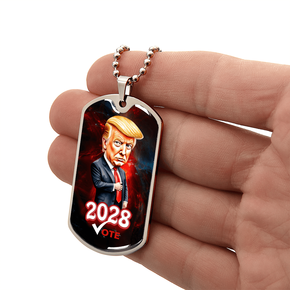 Trump for President 2028 Necklace - Jewelry, Necklaces - EpiAl's Shop