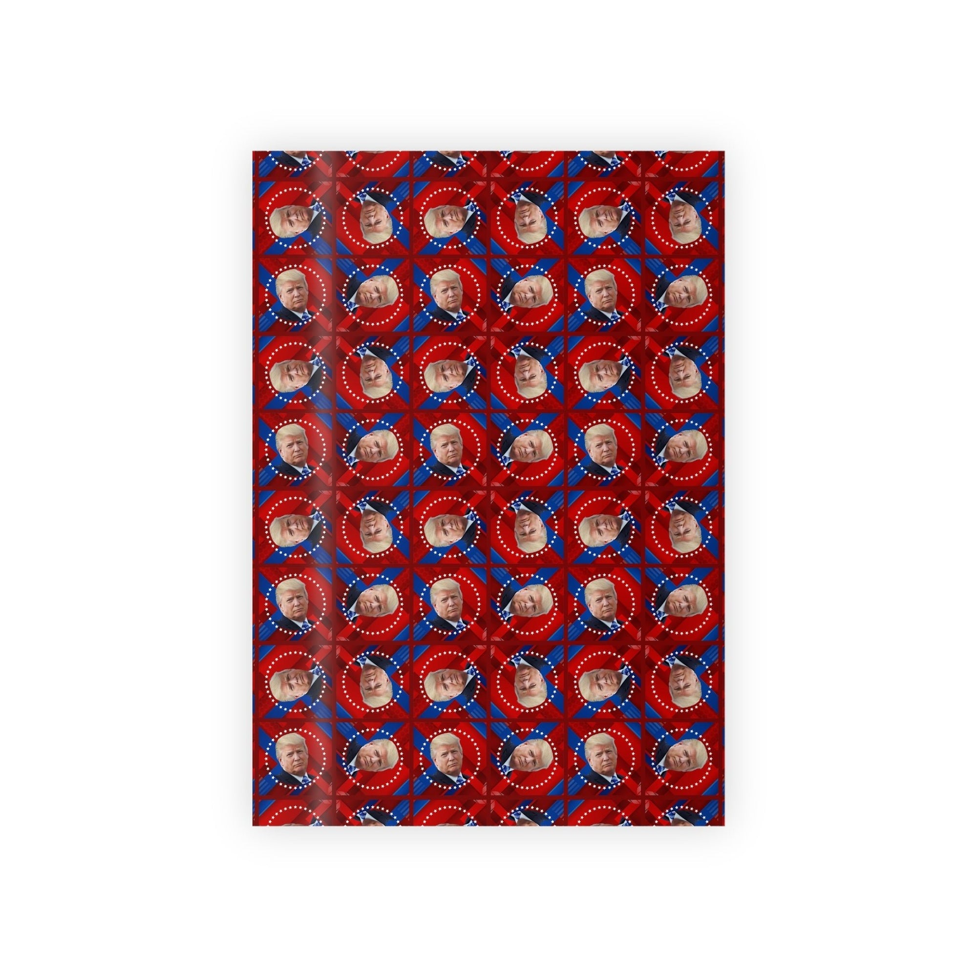 Trump Gift Wrapping Paper Roll - Perfect for Patriotic Celebrations - Paper Products, Gift Wrapping Paper - EpiAl's Shop