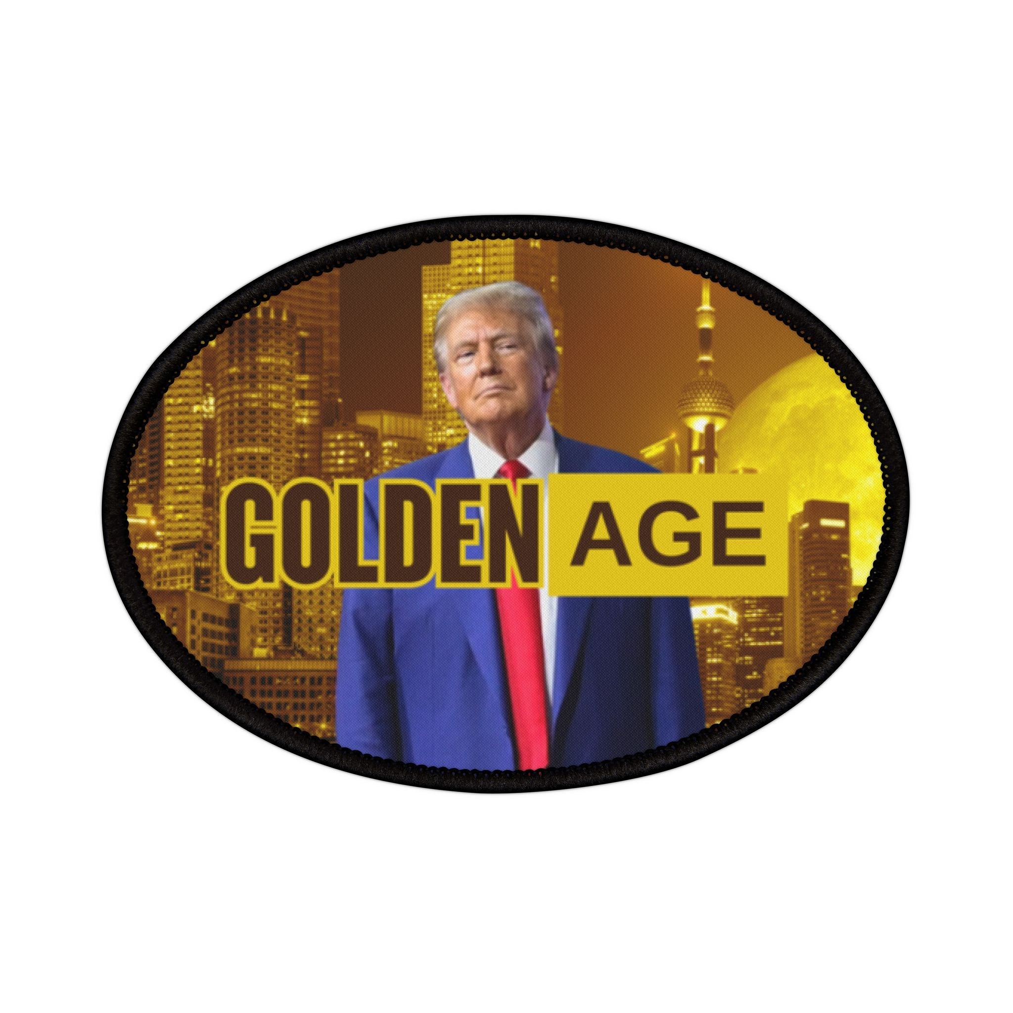 Trump Golden Age Iron - On Patches - Clothing, Iron On Patches - EpiAl's Shop