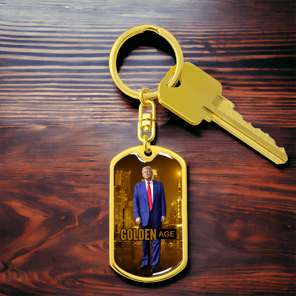 Trump Golden Age Keychain - Jewelry, Keychains - EpiAl's Shop