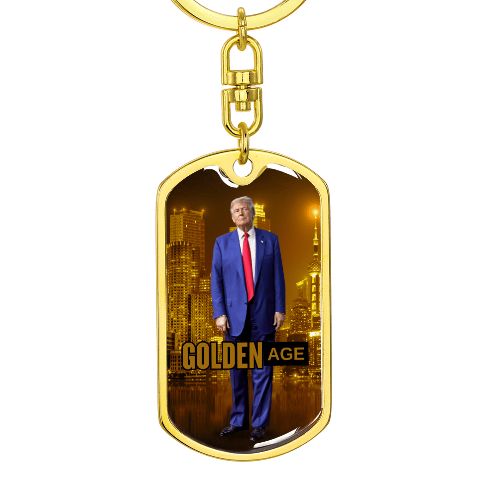 Trump Golden Age Keychain - Jewelry, Keychains - EpiAl's Shop