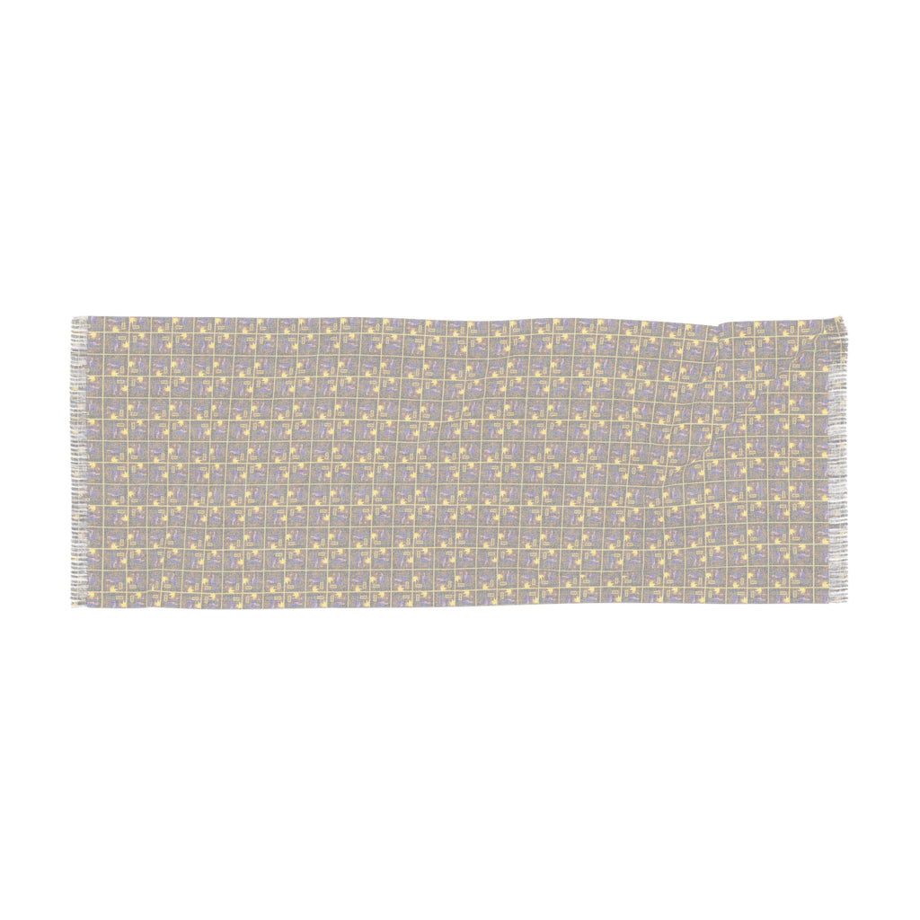 Trump Golden Age Pattern Light Scarf - Clothing, Scarves - EpiAl's Shop
