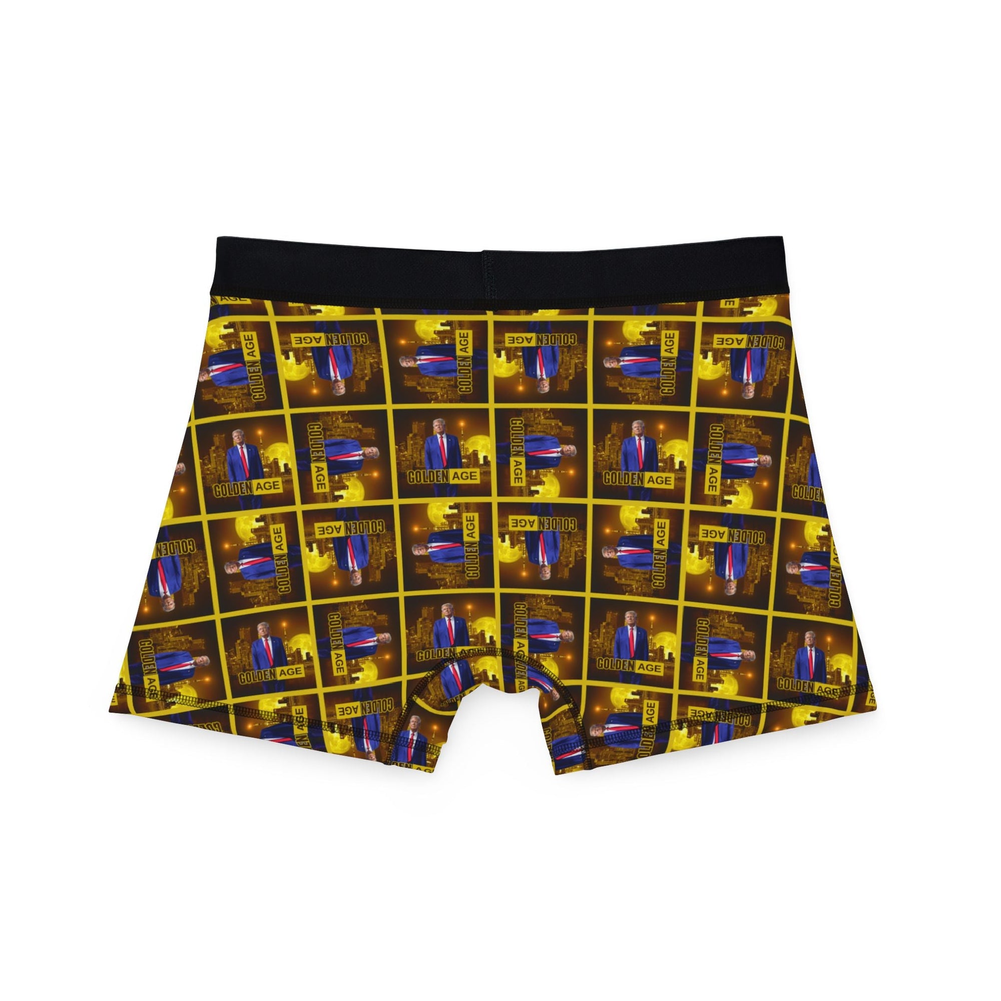 Trump Golden Age Pattern Men's Boxers - Clothing, Underwear - EpiAl's Shop