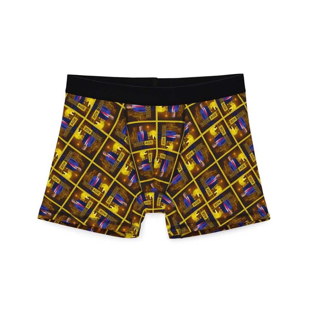 Trump Golden Age Pattern Men's Boxers - Clothing, Underwear - EpiAl's Shop