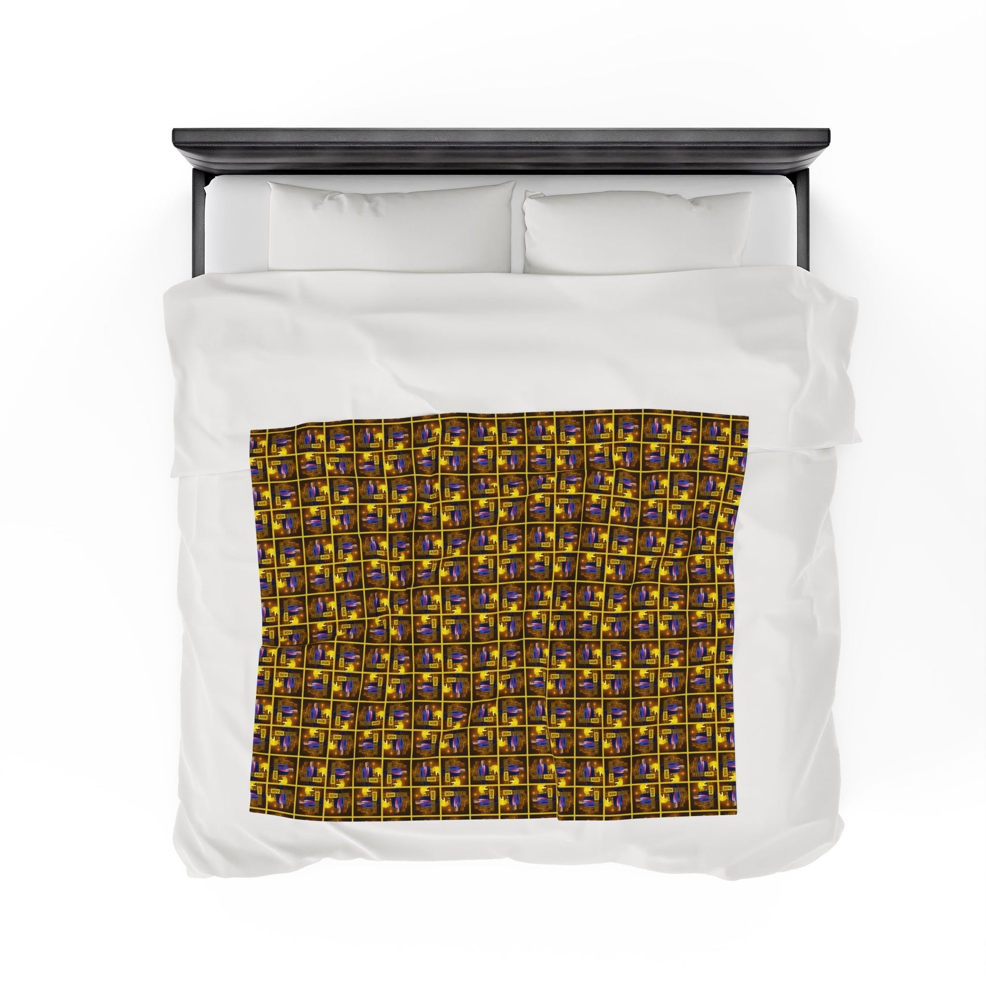 Trump Golden Age Velveteen Plush Blanket - Decor, Blankets & Comforters - EpiAl's Shop