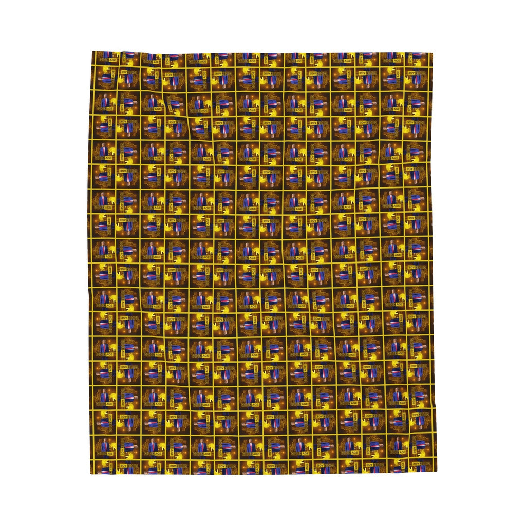 Trump Golden Age Velveteen Plush Blanket - Decor, Blankets & Comforters - EpiAl's Shop