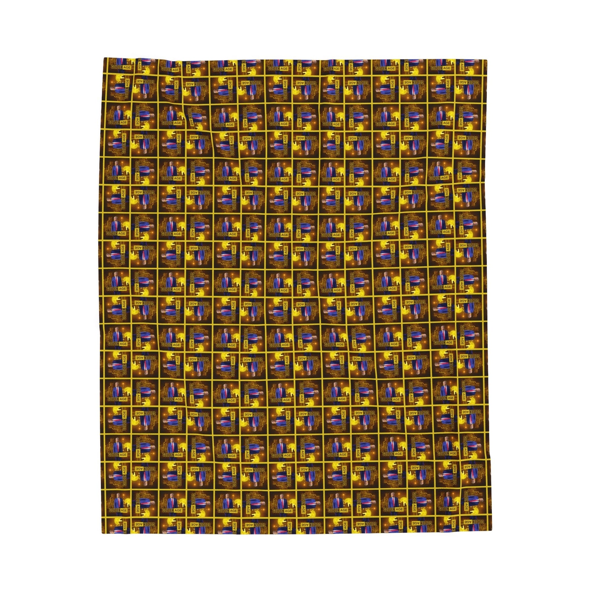 Trump Golden Age Velveteen Plush Blanket - Decor, Blankets & Comforters - EpiAl's Shop