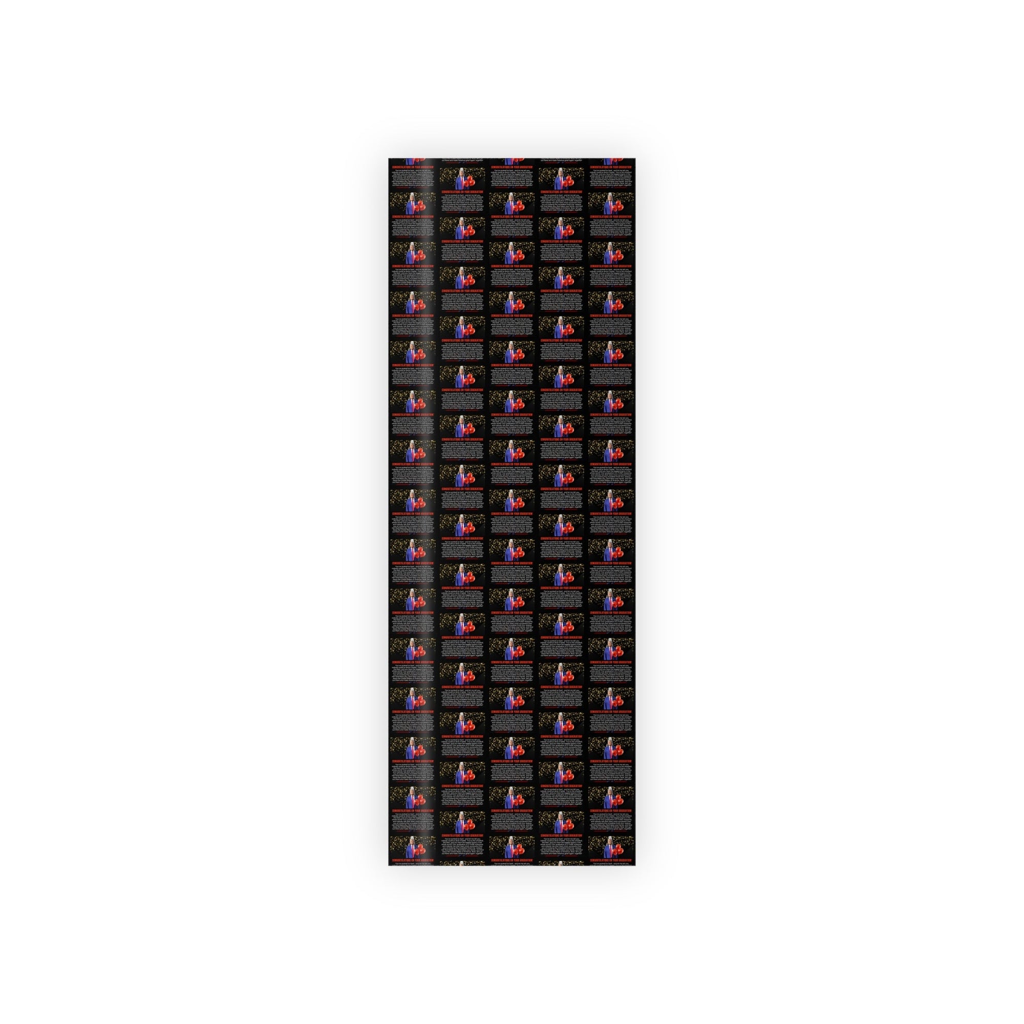 Trump Graduation Gift Wrapping Paper Rolls, 1pc - Paper Products, Gift Wrapping Paper - EpiAl's Shop