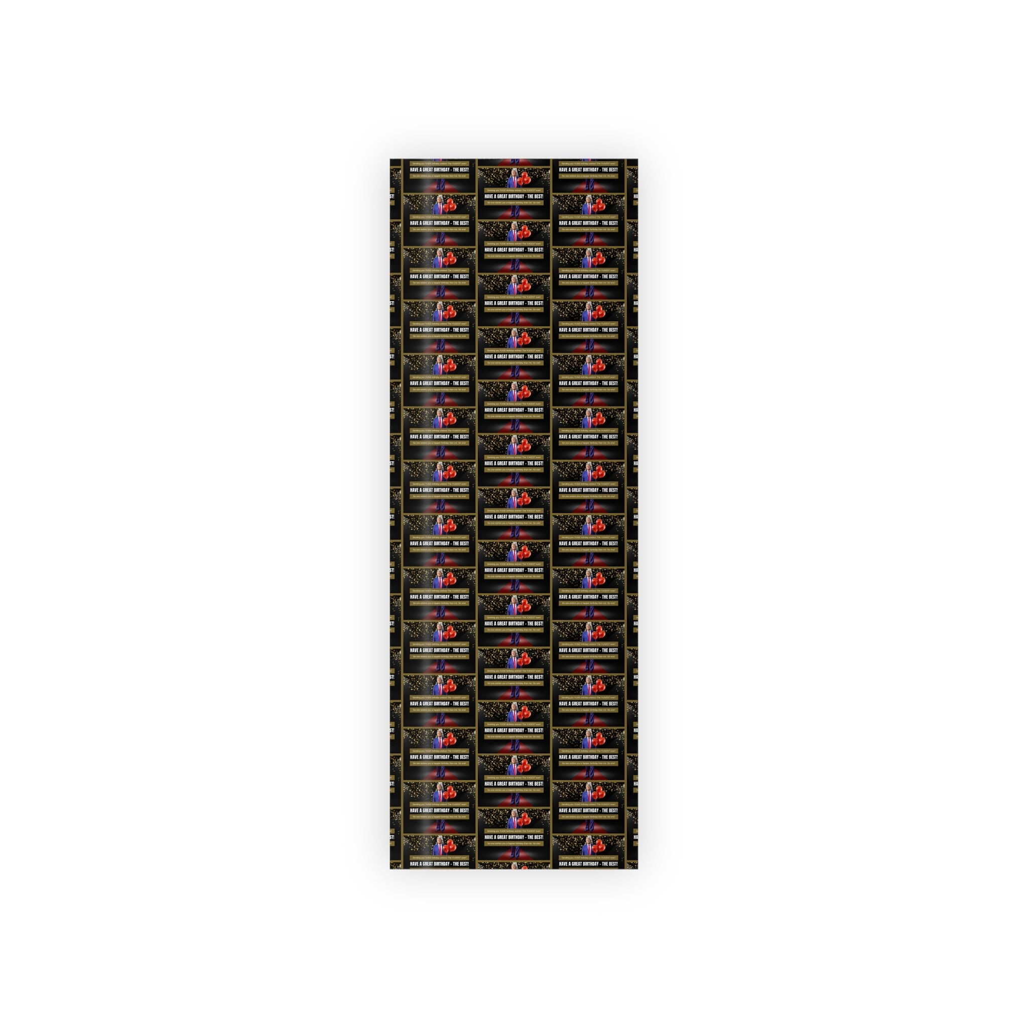 Trump Greatest Birthday Gift Wrapping Paper Rolls, 1pc - Paper Products, Gift Wrapping Paper - EpiAl's Shop