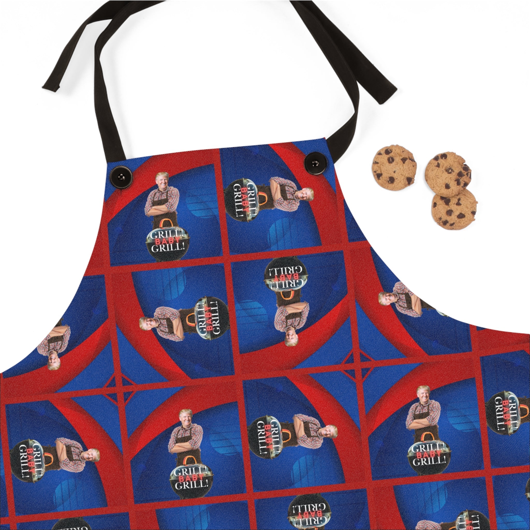 Trump Grill Baby Grill Pattern Apron - Accessories, Kitchen, Aprons - EpiAl's Shop