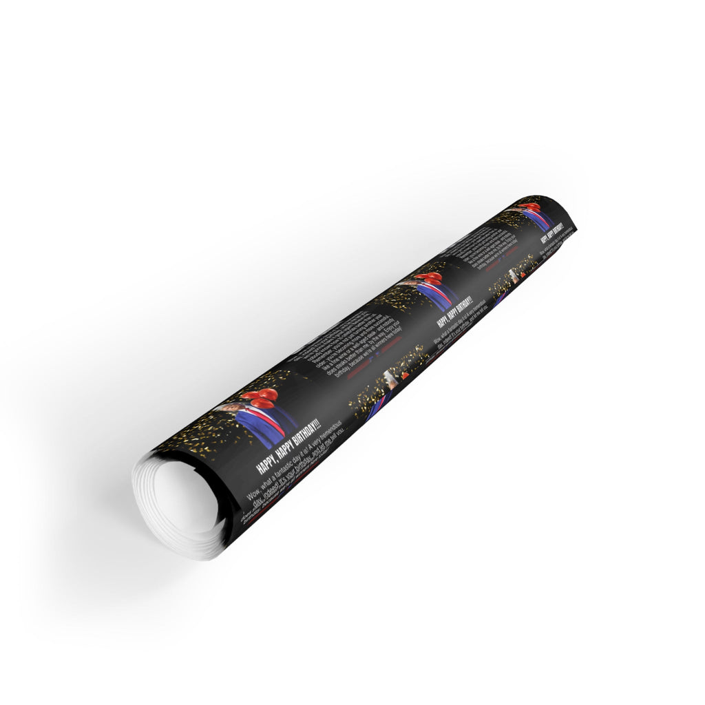 Trump Happy Birthday Gift Wrapping Paper Rolls, 1pc - Paper Products, Gift Wrapping Paper - EpiAl's Shop