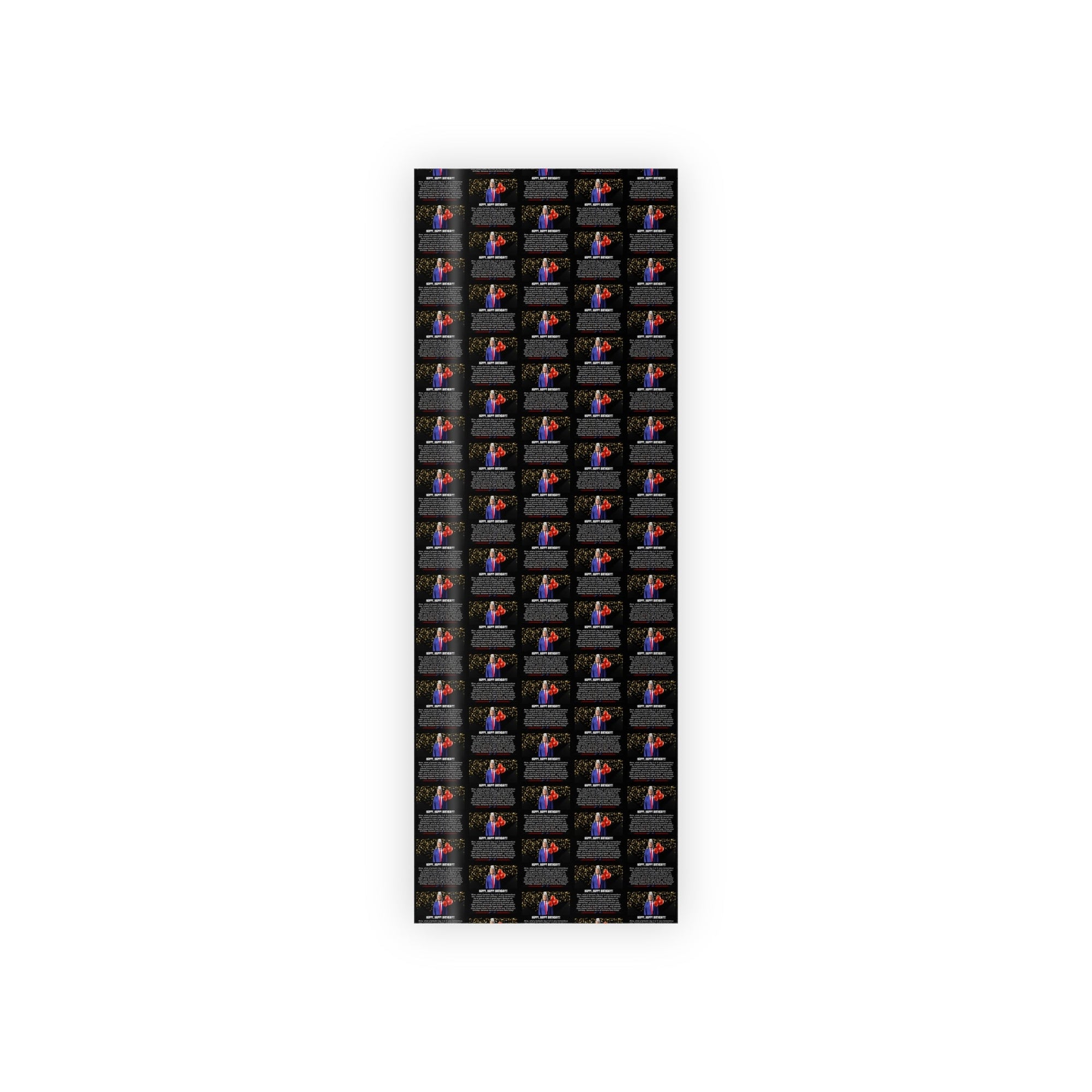 Trump Happy Birthday Gift Wrapping Paper Rolls, 1pc - Paper Products, Gift Wrapping Paper - EpiAl's Shop