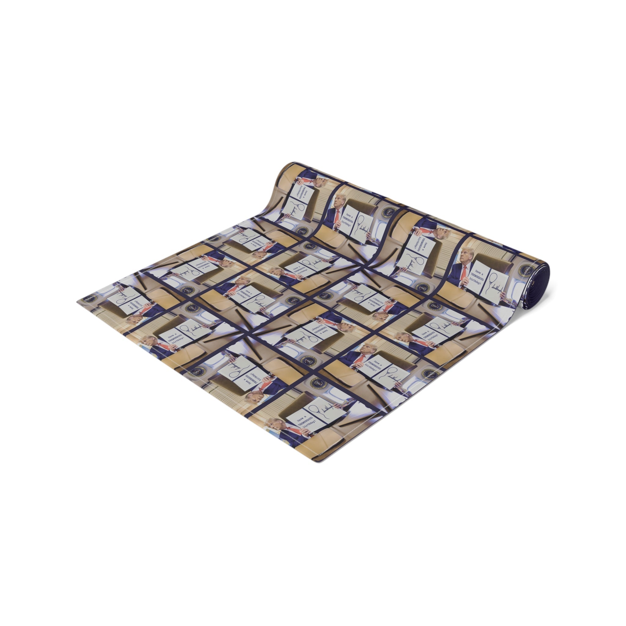 Trump Happy Birthday Table Runner - Decor, Dining, Table Decor - EpiAl's Shop
