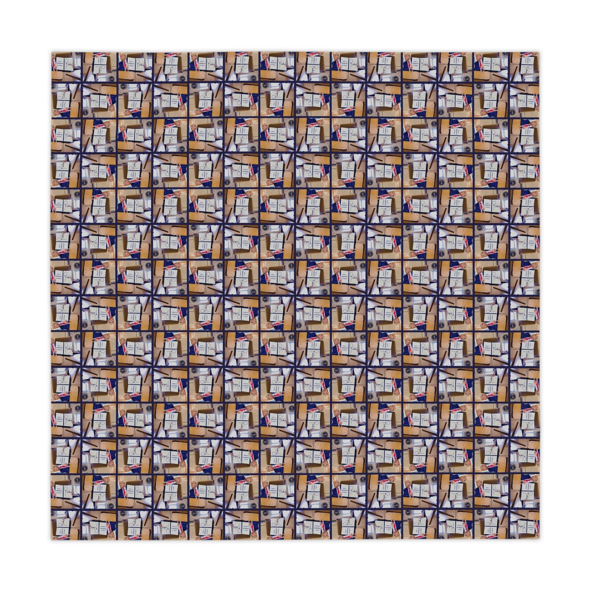 Trump Happy Birthday Tablecloth for Parties - Decor, Dining, Table Decor - EpiAl's Shop